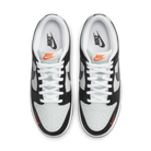 Nike Dunk Low Black Total Orange Mini Swoosh | FN7808-001