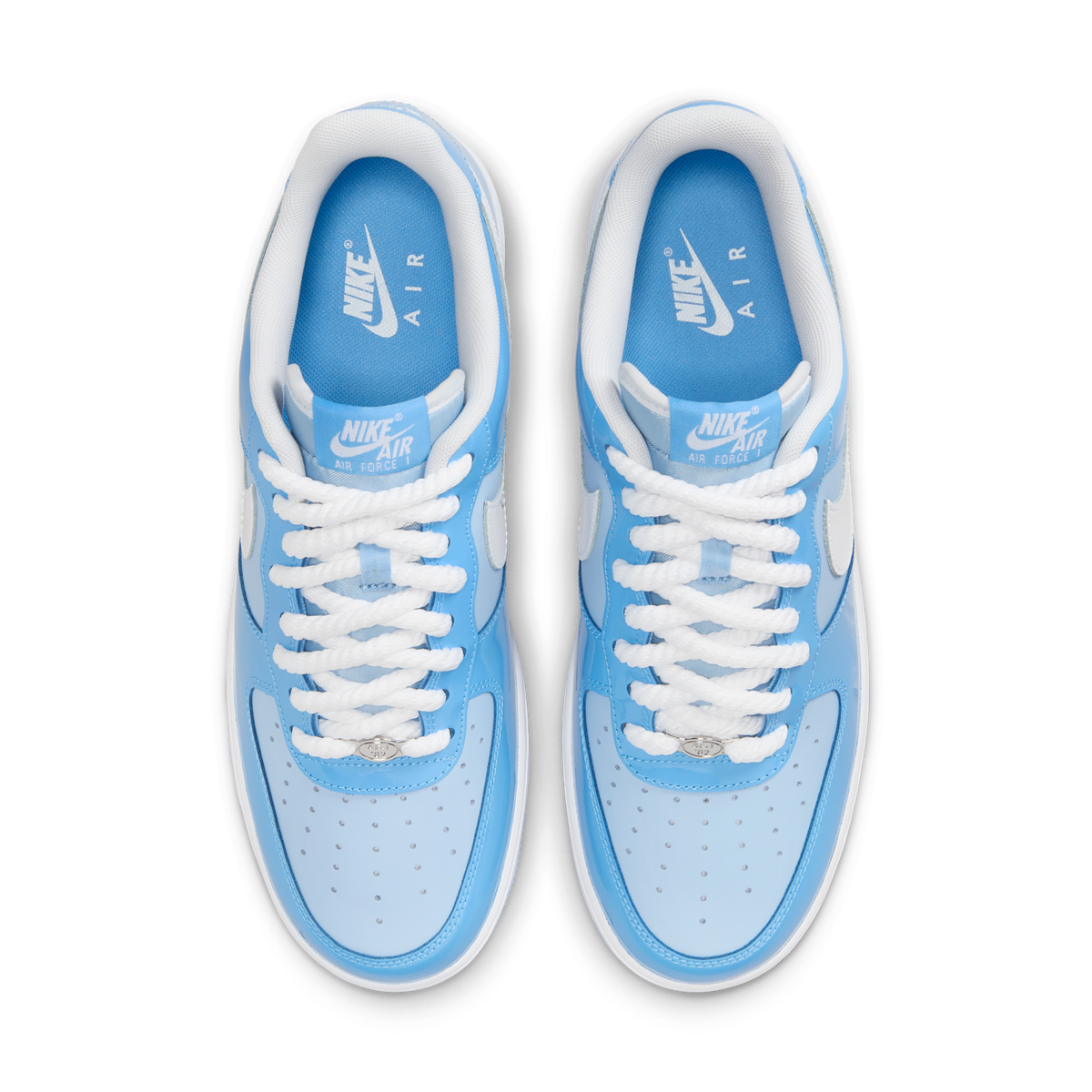 Nike Air Force 1 Low '07 LV8 Phychic Blue White Patent