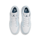 Jordan 1 Low White Aura Squadron Blue (GS)
