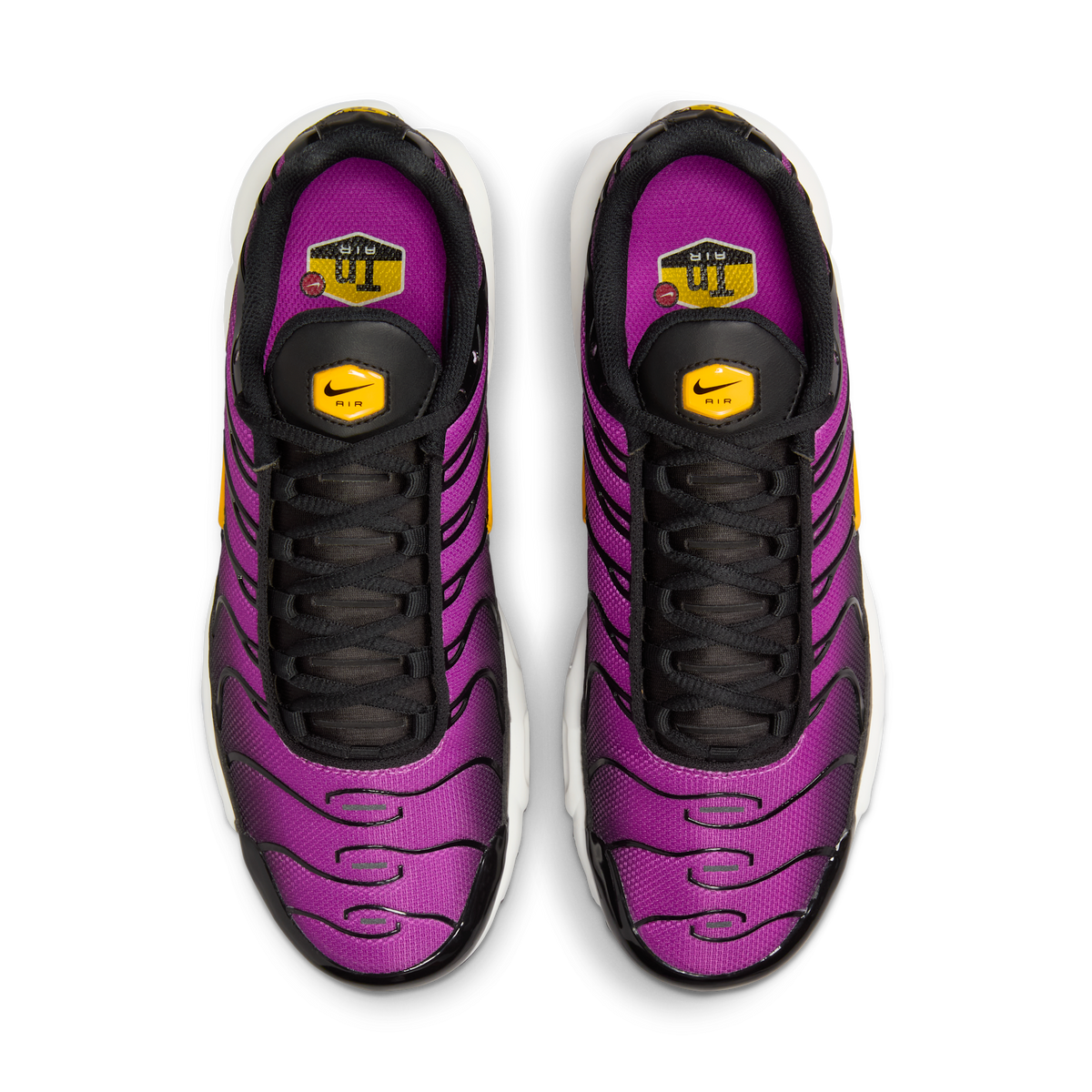Nike Air Max Plus Black Laser Orange White Hyper Violet (Women's) | DZ3670-005
