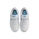 Nike Court Borough Low White Work Blue (PS)