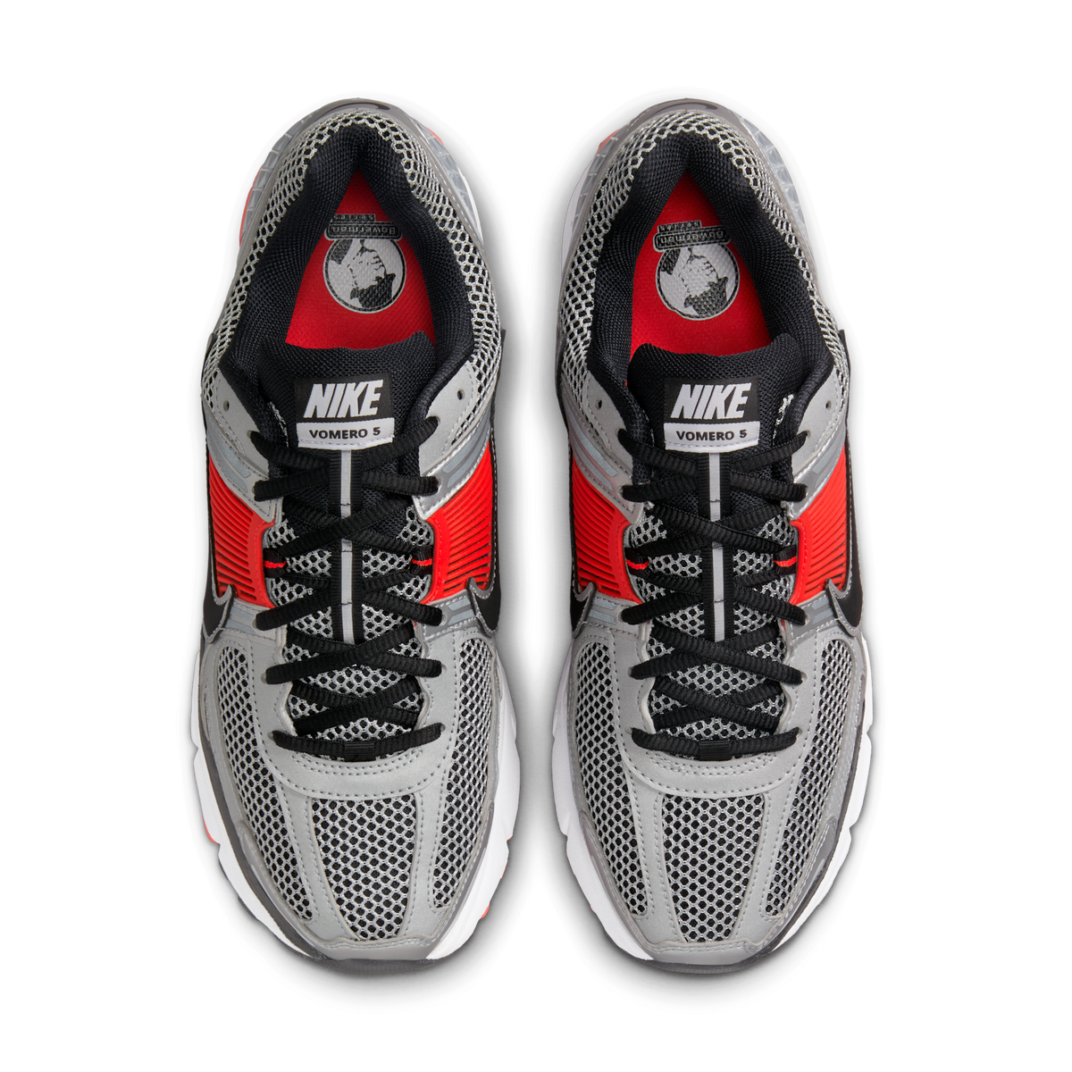Nike Zoom Vomero 5 Bright Crimson Metallic Silver