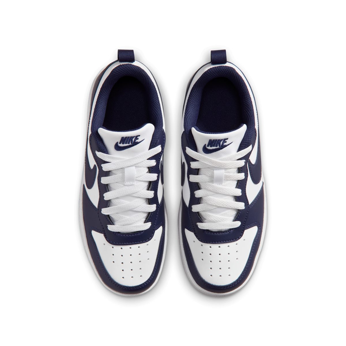 Nike Court Borough Low White Midnight Navy (GS)