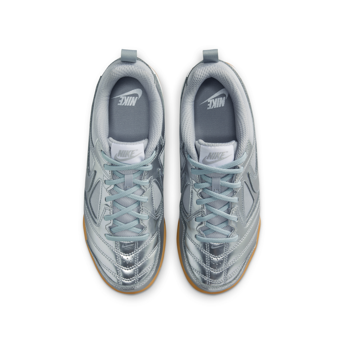 Nike Gato LV8 Metallic Silver White Gum Light Brown (GS)