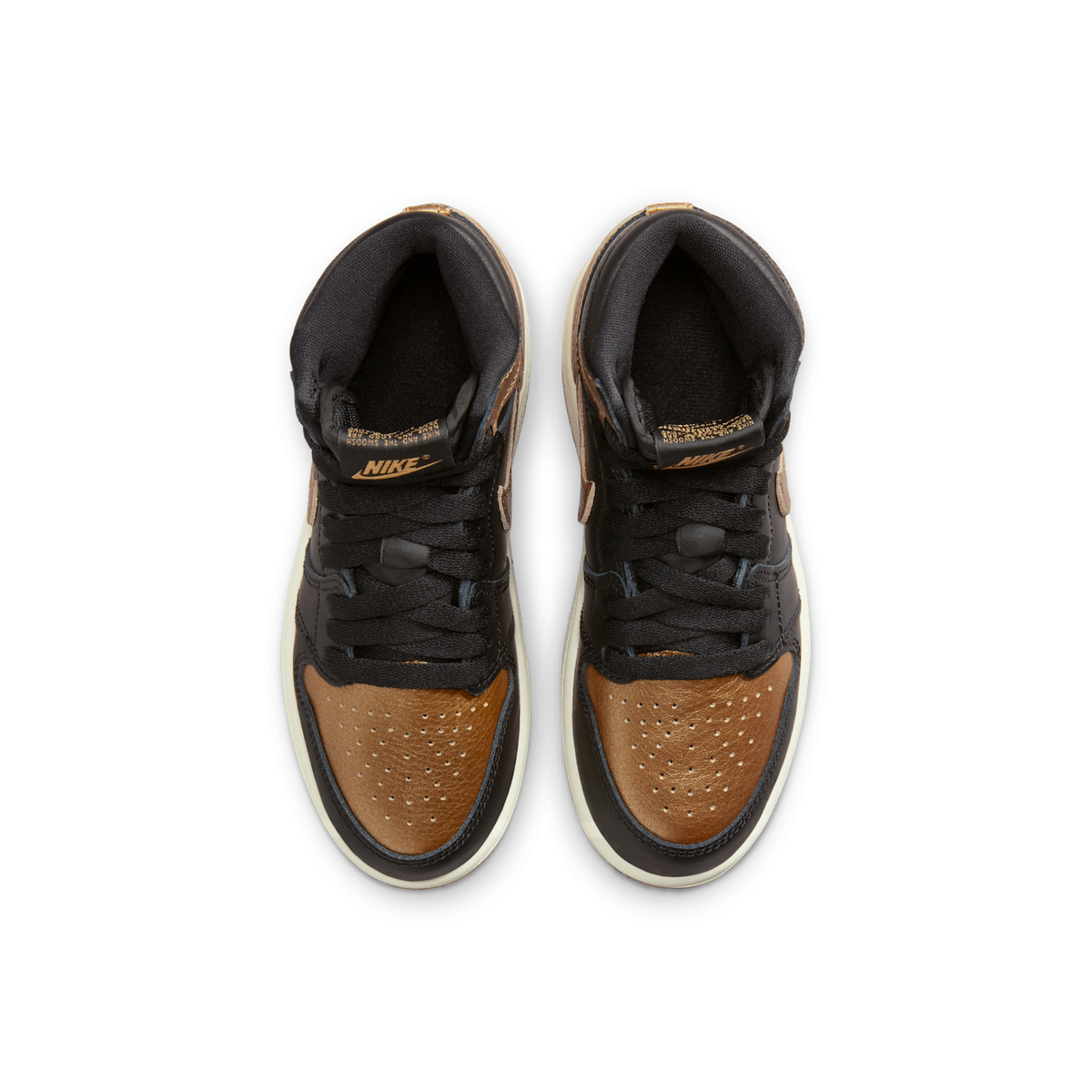 Jordan 1 Retro High OG Black Metallic Gold (PS)