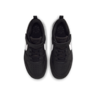 Nike Court Borough Low Recraft Black White Black (PS)