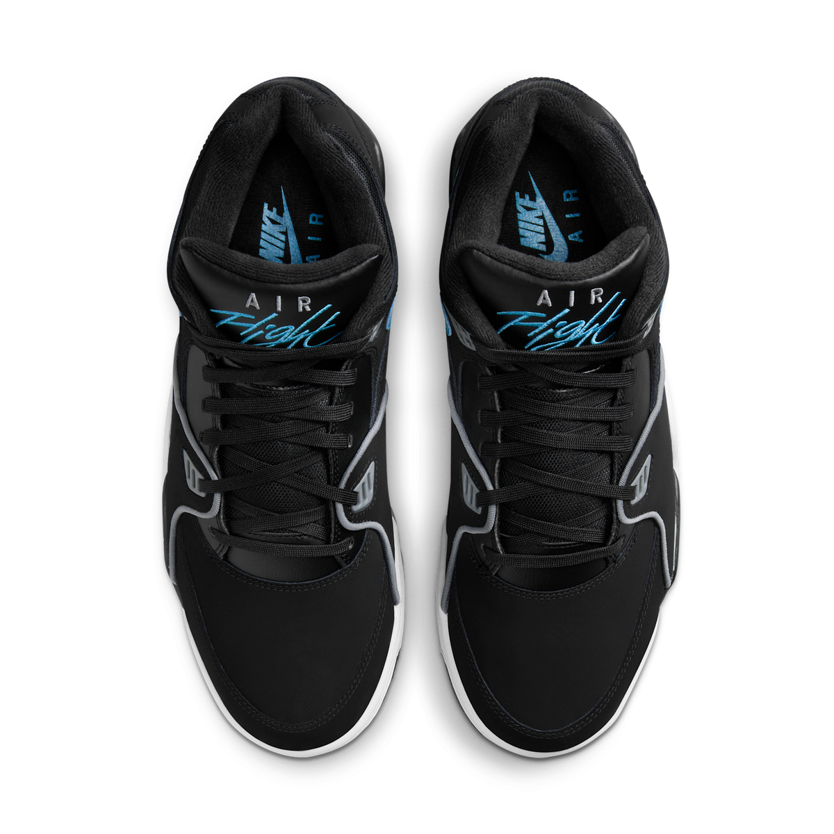 Nike Air Flight '89 Black Noise Aqua