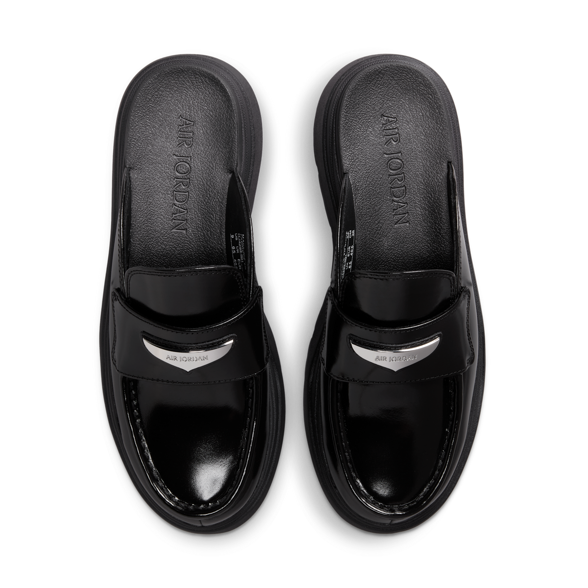Jordan Mule Black Metallic Silver (Women's)