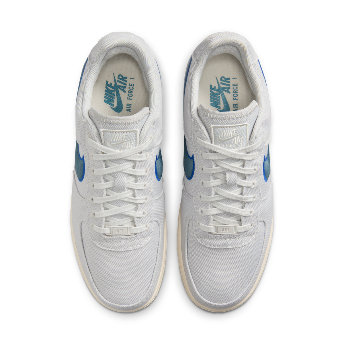 Nike Air Force 1 Low Canvas Photon Dust Game Royal Pale Ivory Smokey Blue