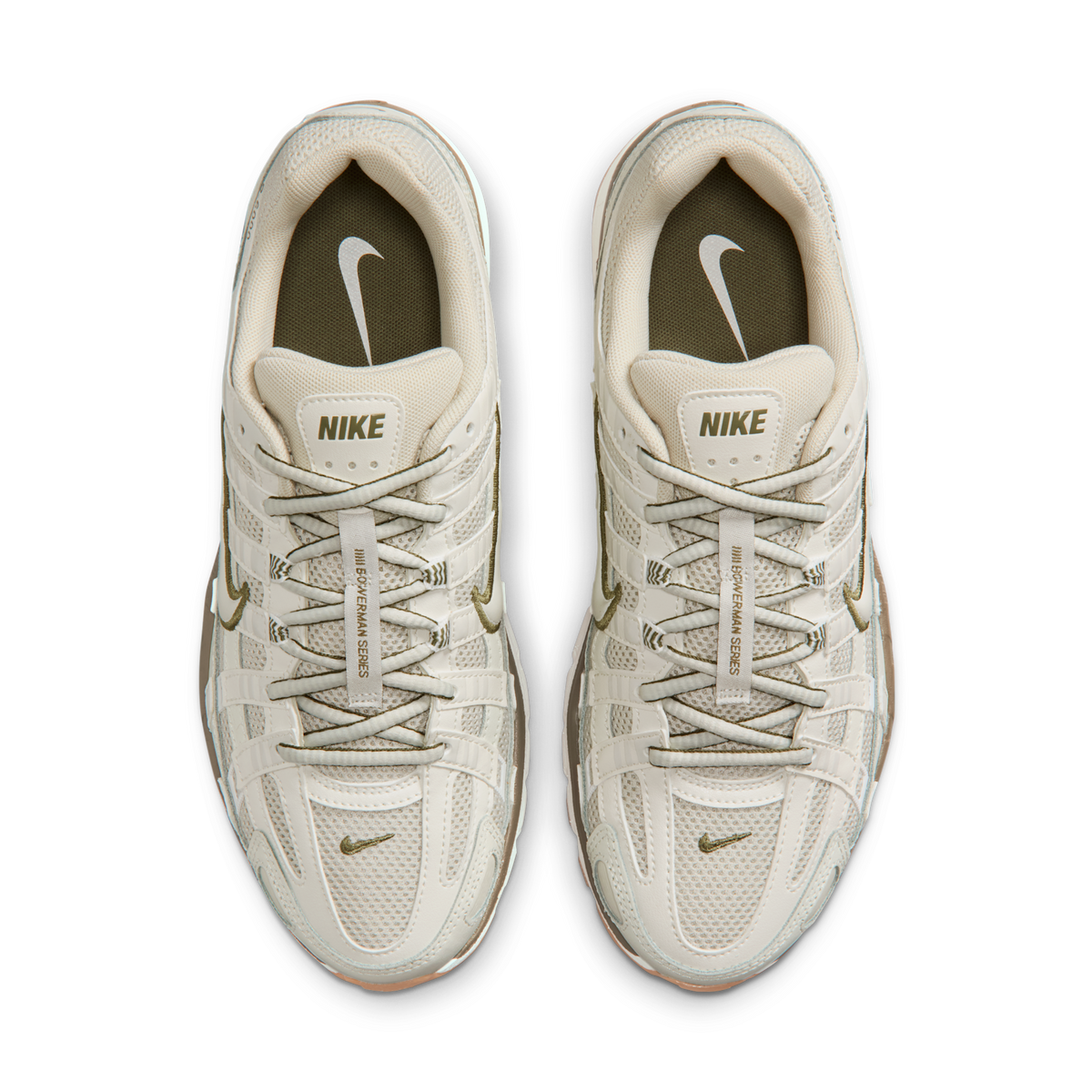 Nike P-6000 Light Bone Medium Olive Gum