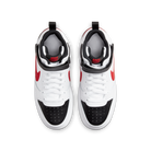 Nike Court Borough Mid 2 White University Red (GS)