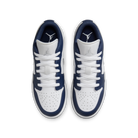 Jordan 1 Low Midnight Navy Wolf Grey (GS)
