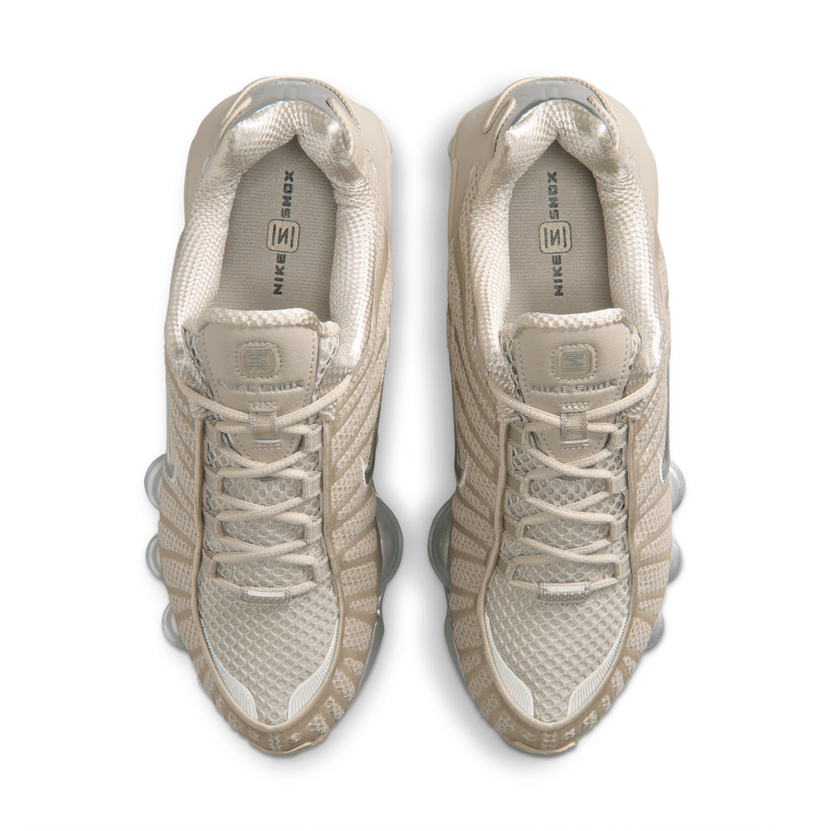 Nike Shox TL Cream Metallic Silver (Women's)