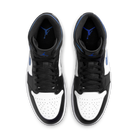 Jordan 1 Mid White Black Racer Blue