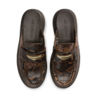 Jordan Mule Croc Velvet Brown (Women's)