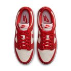 Nike Dunk Low Sail White Metallic Silver Light Crimson (Women's) | IO4244-103