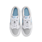 Nike Dunk Low White Light Smoke Grey Celestine Blue (GS)