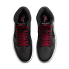 Jordan 1 Retro High Black Satin Gym Red