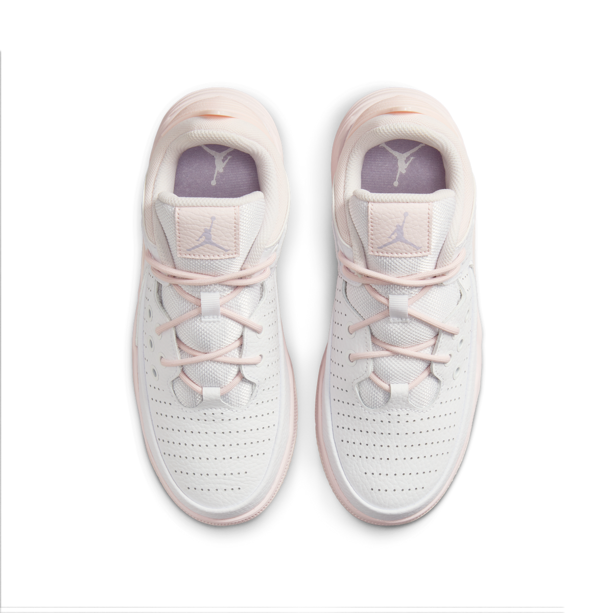 Jordan Max Aura 5 White Violet Frost Pink Wash (GS)