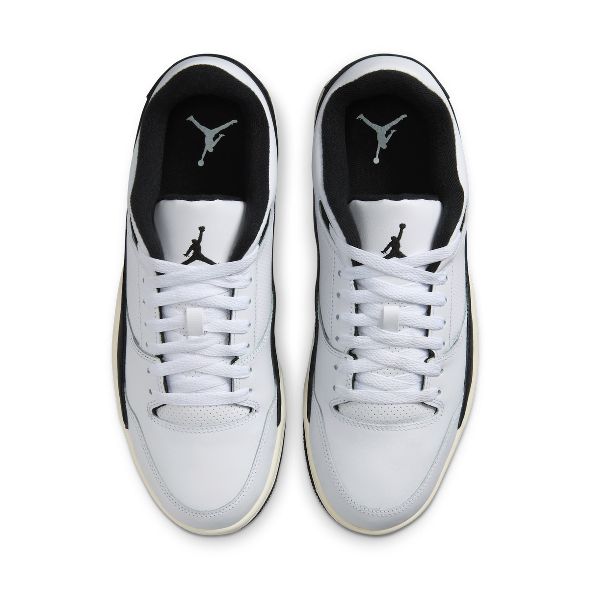 Jordan Flight Court White Black Sail