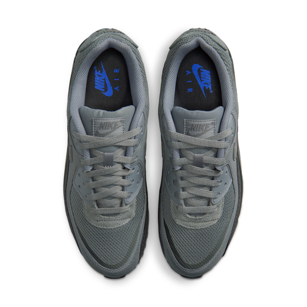 Nike Air Max 90 Premium Smoke Grey Blue Crystal