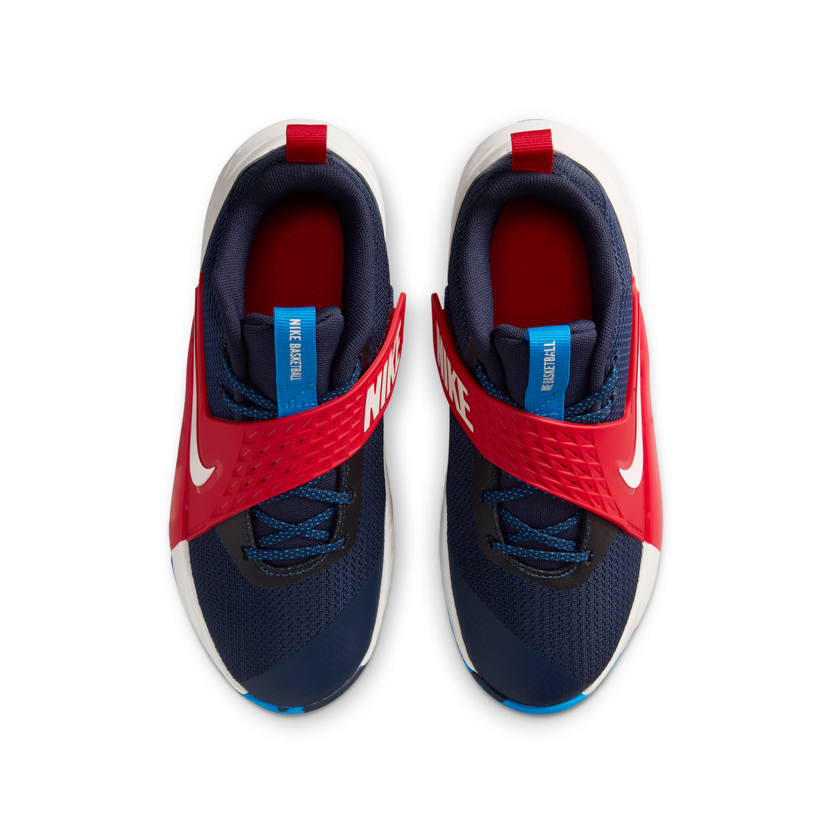Nike Team Hustle D 12 Team Navy University Red Sail (GS)