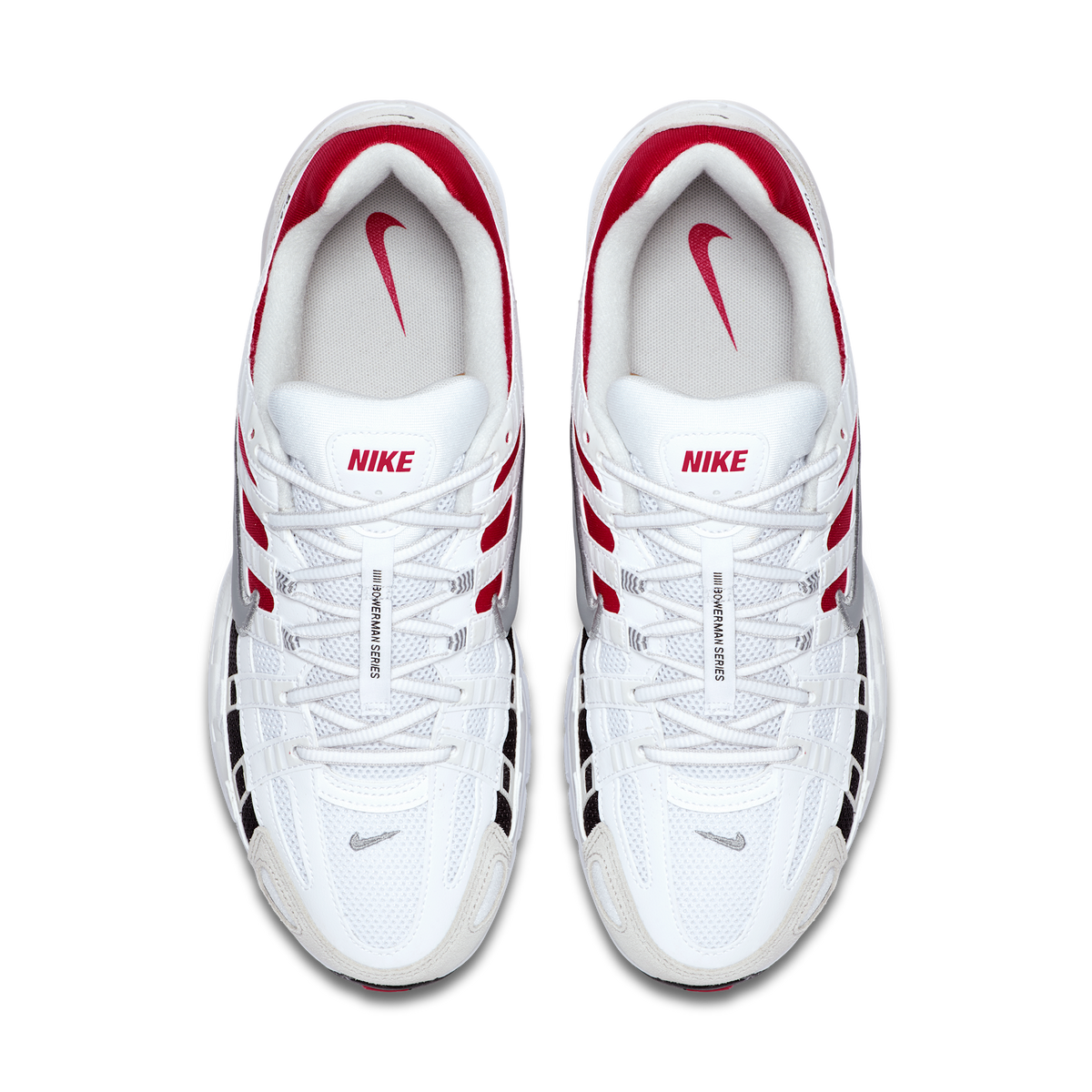 Nike P-6000 White University Red