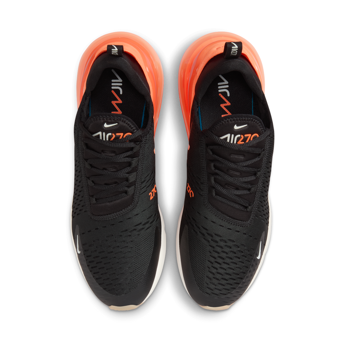 Nike Air Max 270 Black Phantom Total Orange