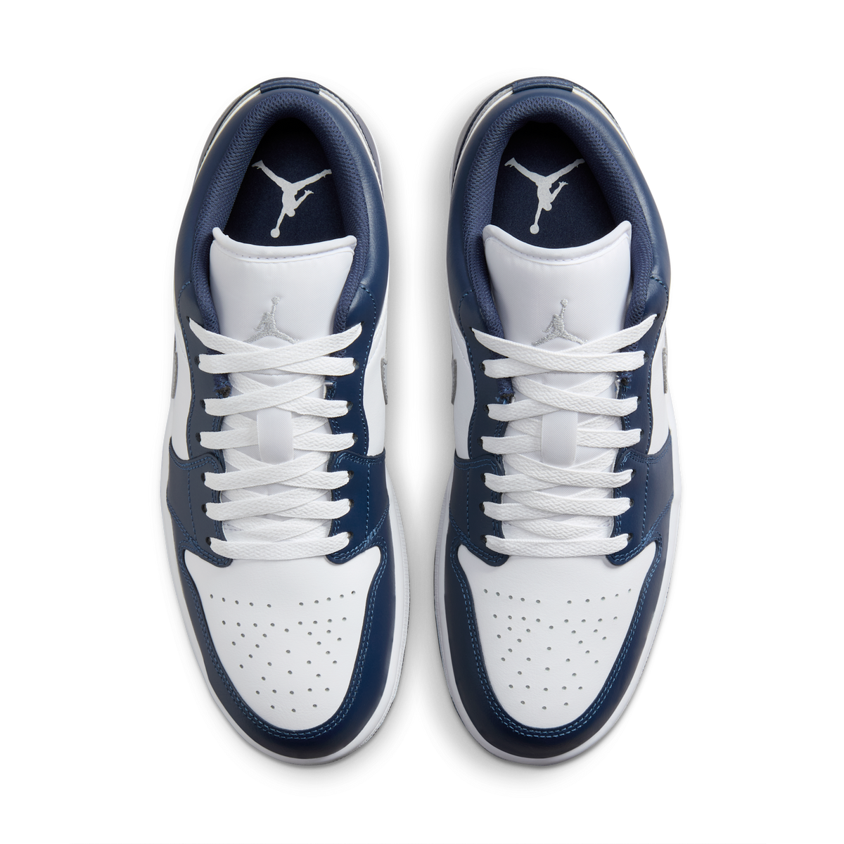 Jordan 1 Low Wolf Grey Midnight Navy