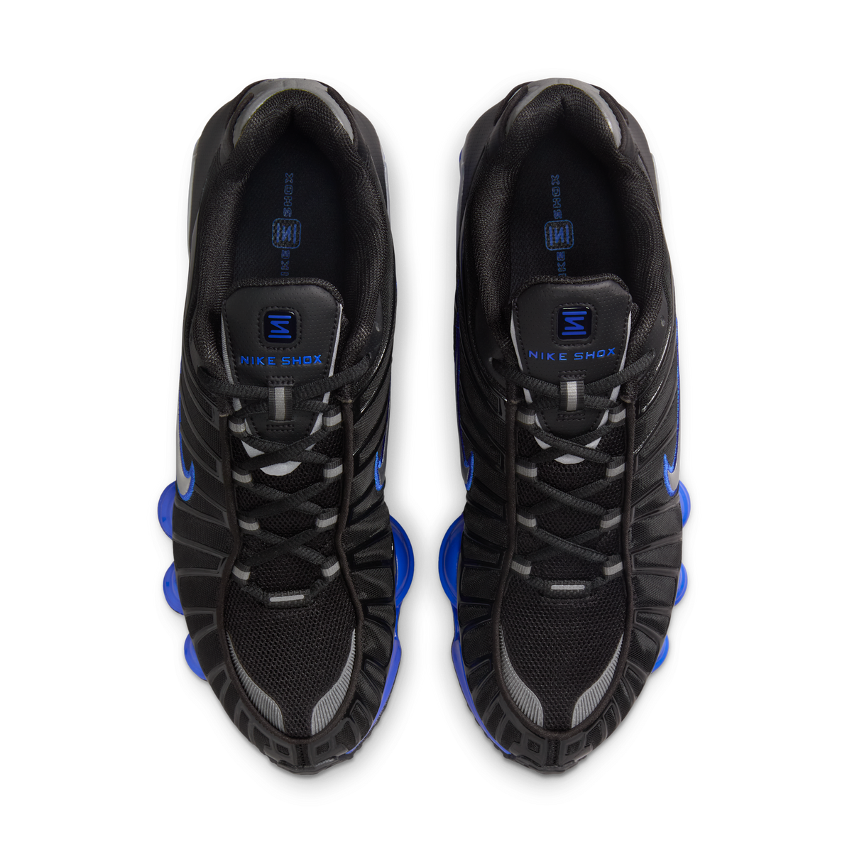 Nike Shox TL Black Racer Blue Metallic Silver