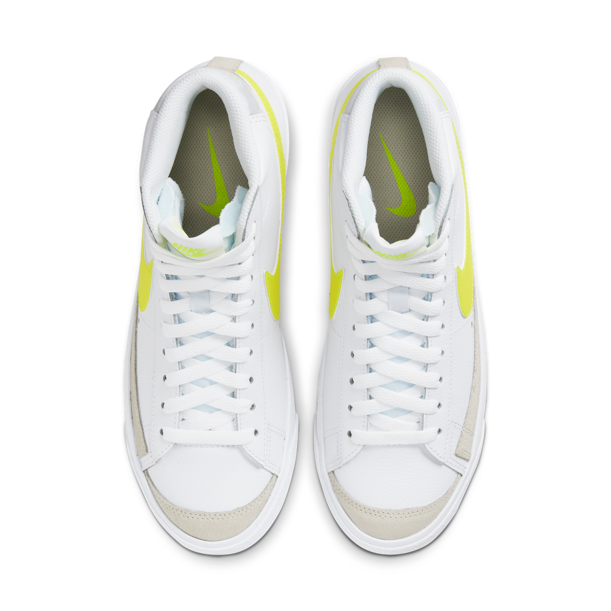 Nike Blazer Mid 77 White Lemon Venom (Women's) | CZ0362-100