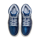 Jordan 1 Mid SE Metallic Blue Quilted (Women's)