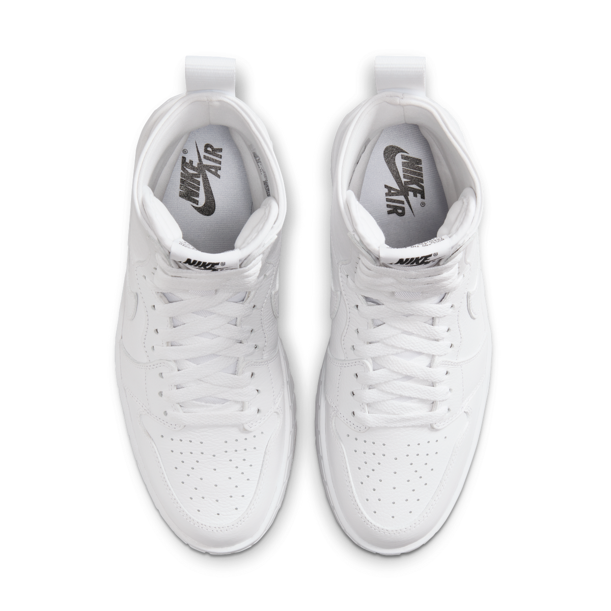 Jordan 1 High Brooklyn Triple White (Women's)