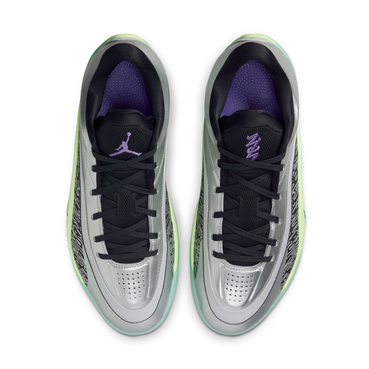 Jordan Zion 4 Grey Fog