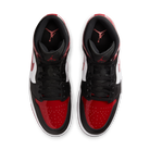 Jordan 1 Mid SE Patent Bred Toe