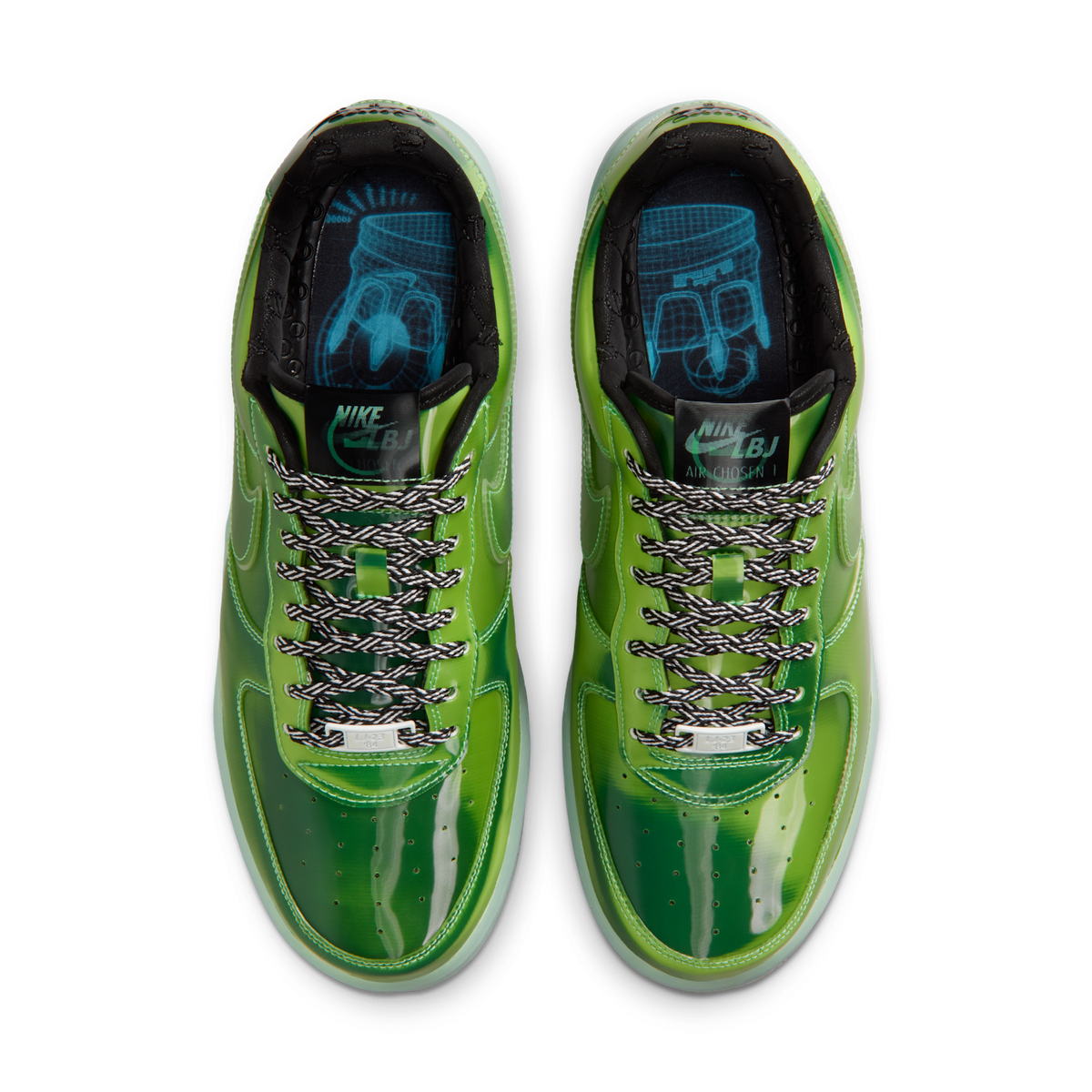 Nike Air Force 1 Low Premium LeBron James LA Voltage Green