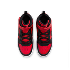 Nike Court Borough Mid 2 Black University Red (PS)
