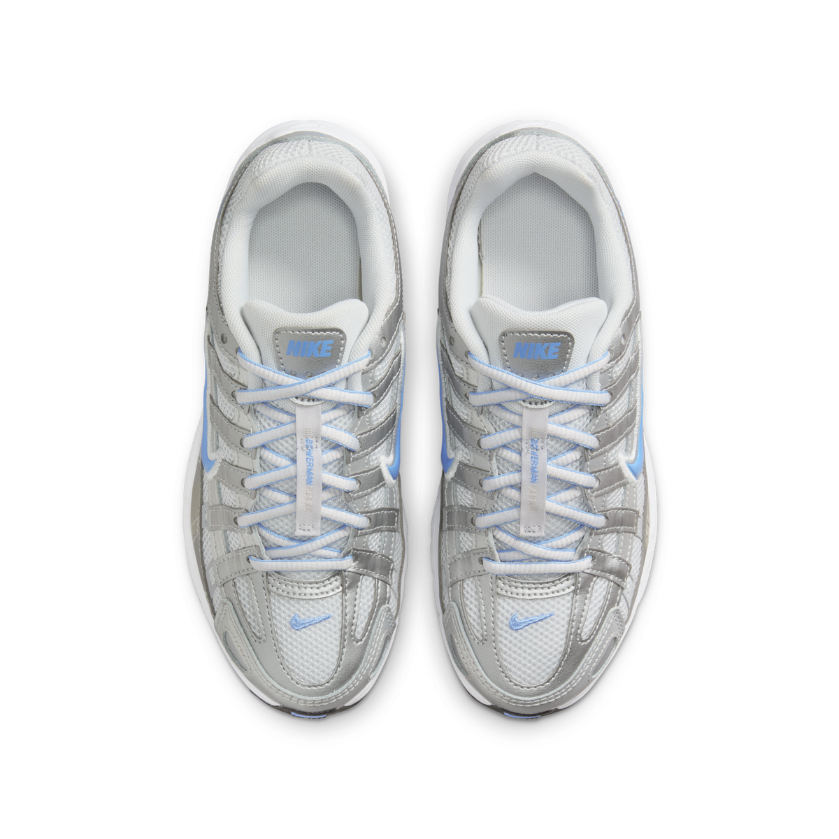 Nike P-6000 Metallic Platinum University Blue (GS)