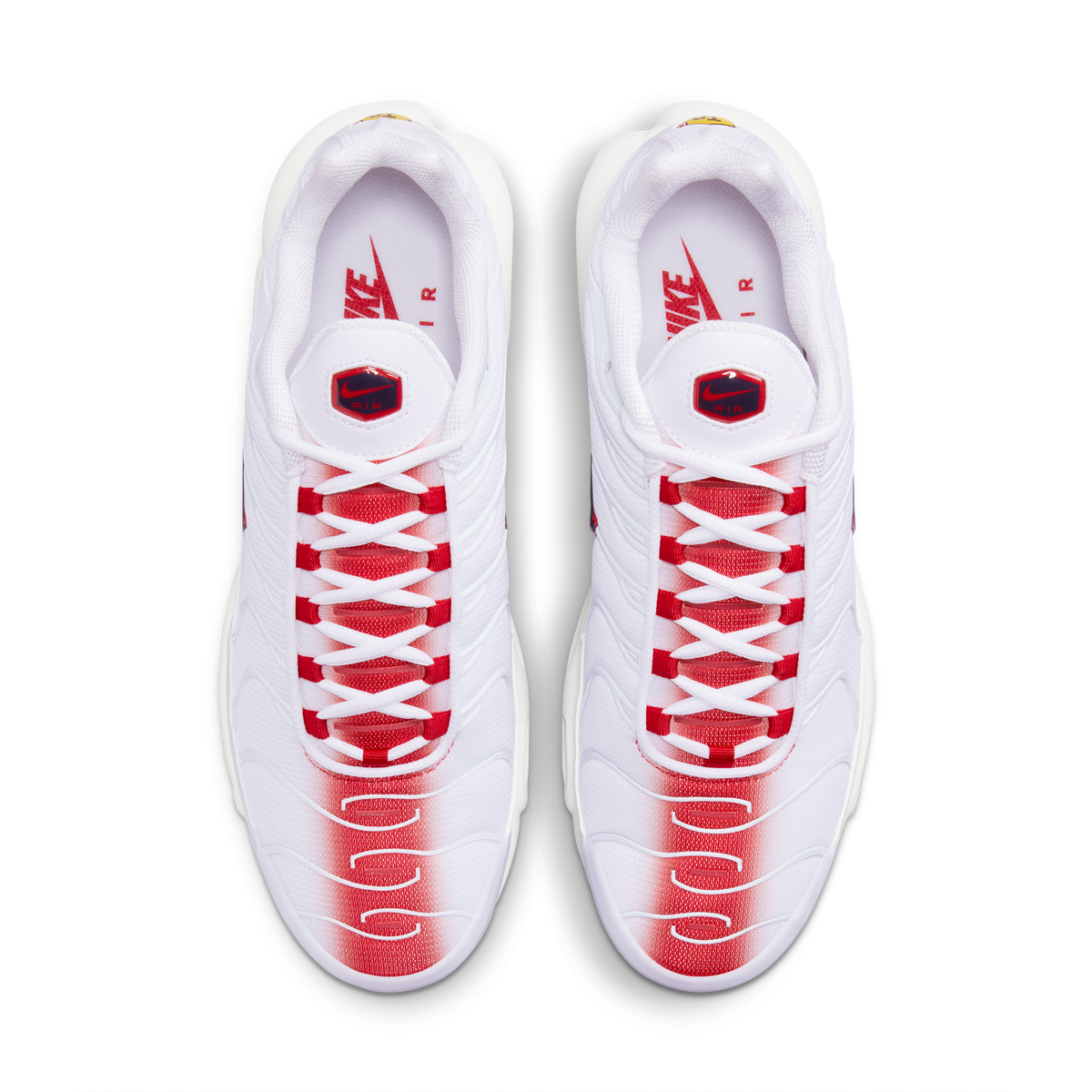 Nike Air Max Plus White University Red | FN3410-100