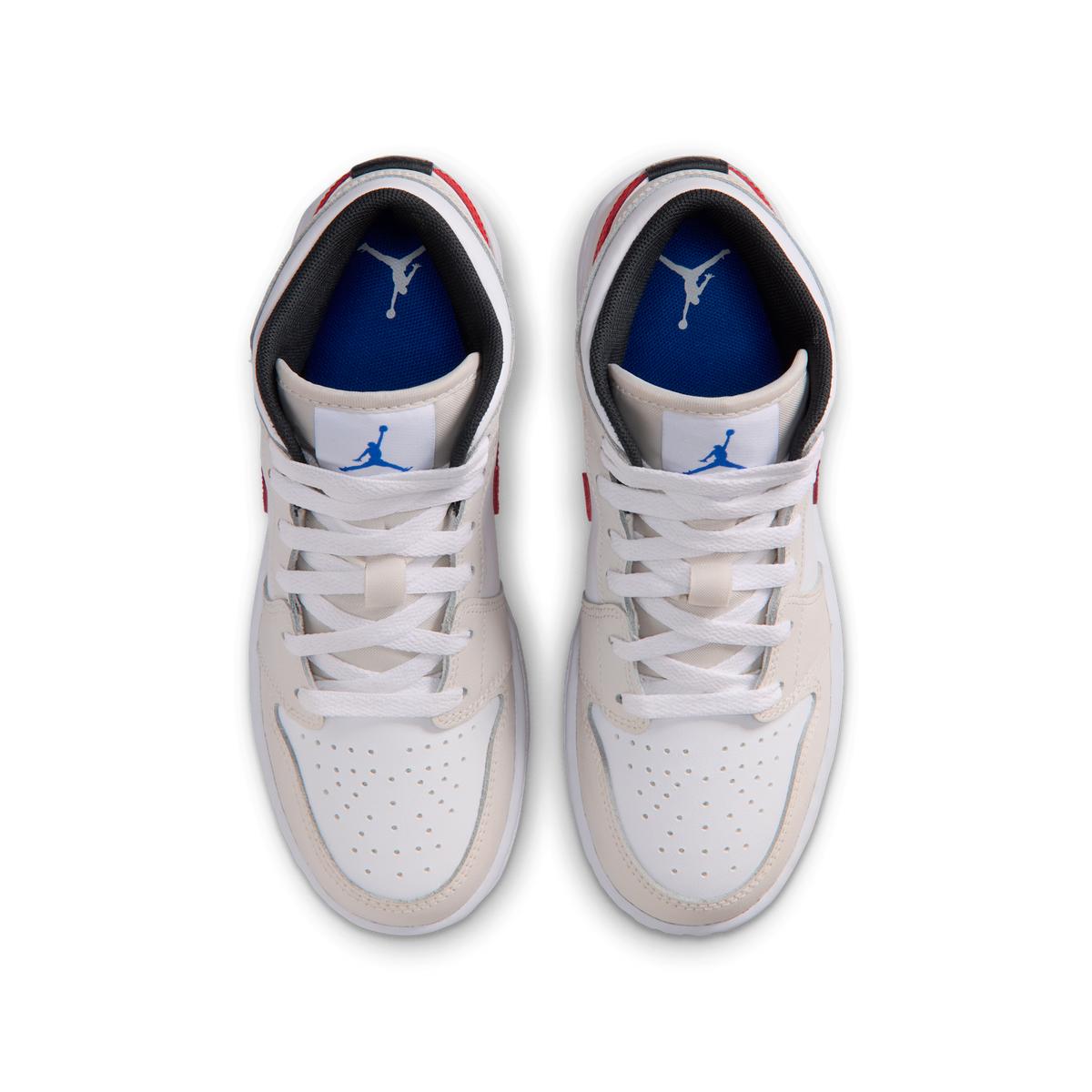 Jordan 1 Mid Phantom Game Royal White (GS)