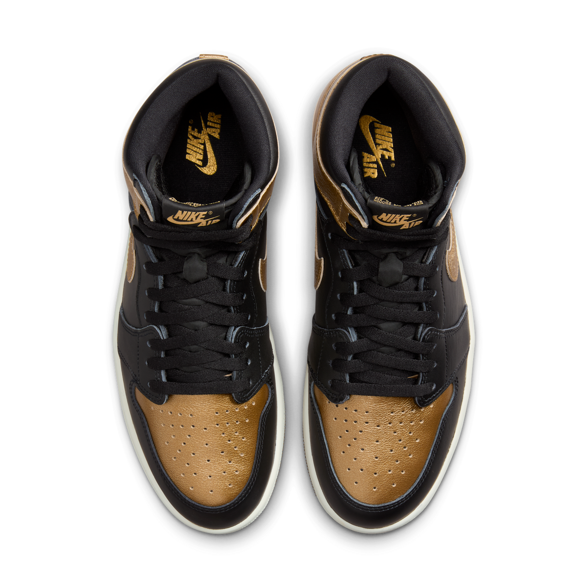 Jordan 1 Retro High OG Black Metallic Gold