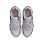 Nike Air Max 90 LTR White Pink Foam Armory Navy Wolf Grey (GS)