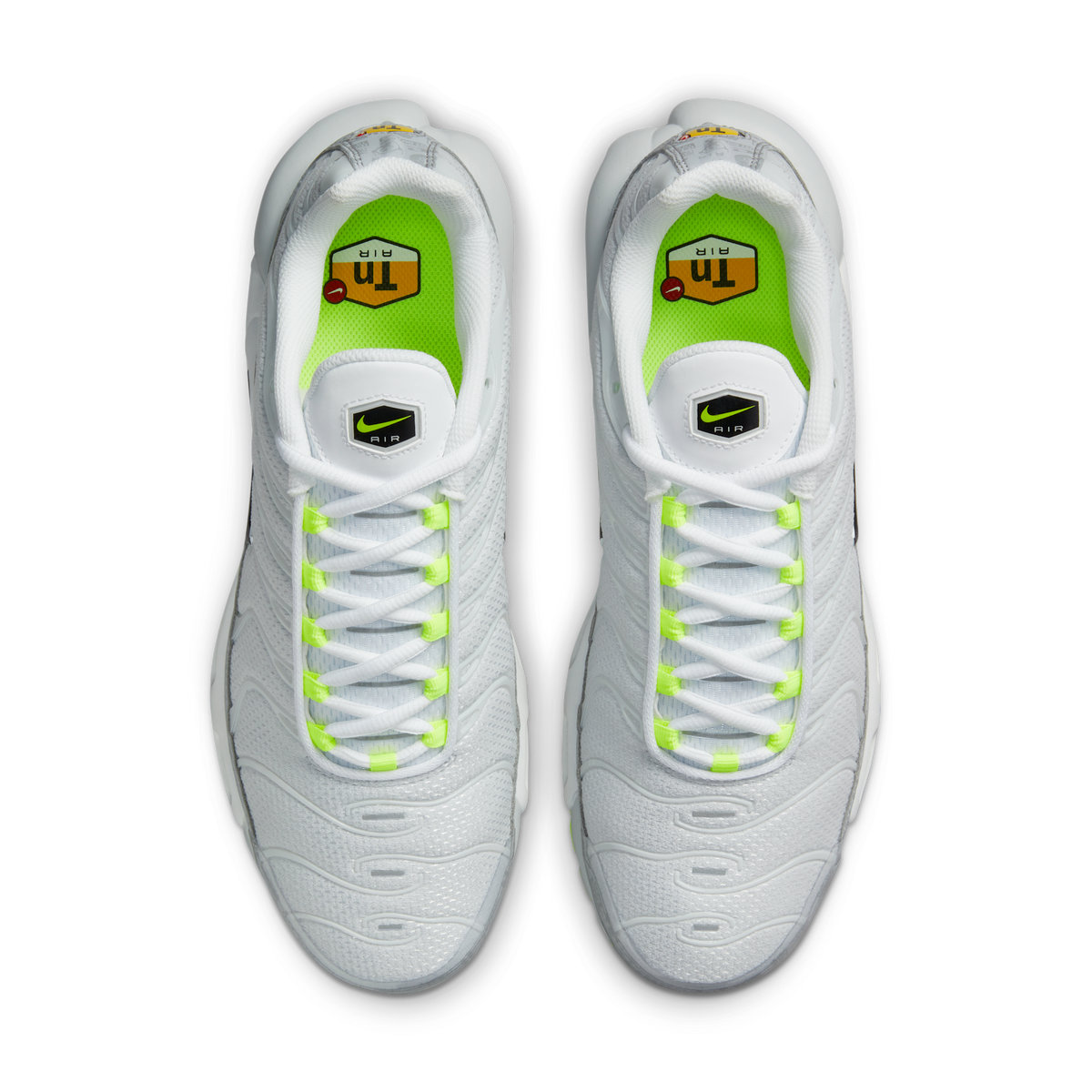 Nike Air Max Plus Platinum Grey Reflective Logos
