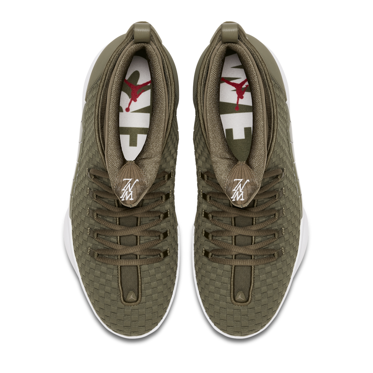 Jordan 15 Retro PSNY Woven Olive