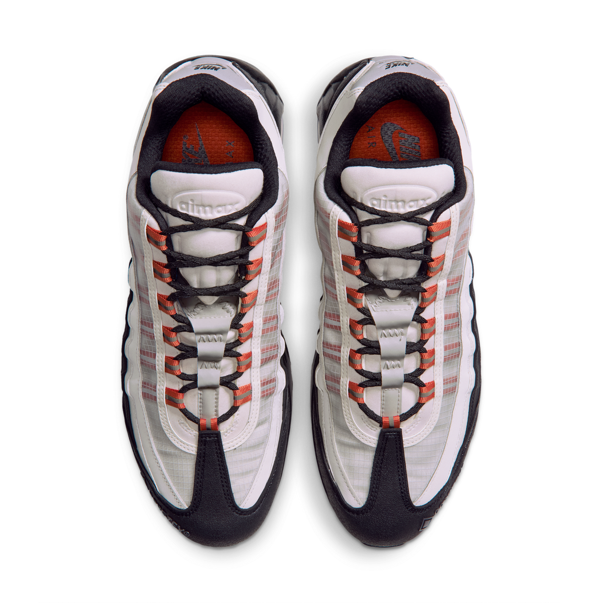Nike Air Max 95 Gore-Tex Big Bubble Light Bone Campfire Orange