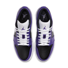 Jordan 1 Low Court Purple Black