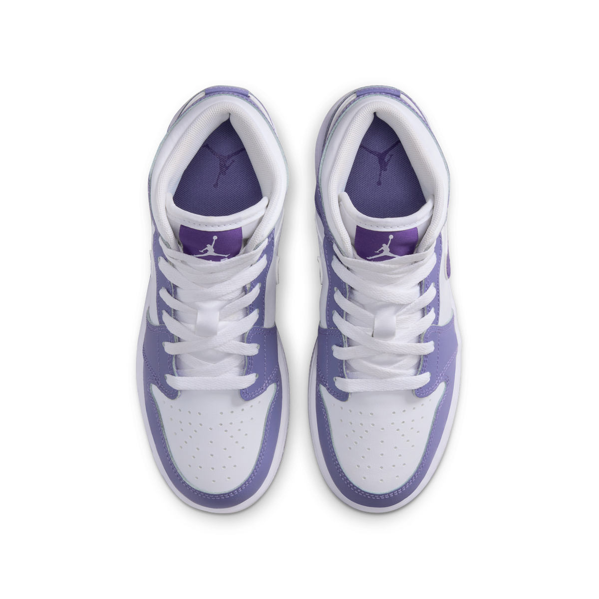 Jordan 1 Mid Dusty Amethyst White Court Purple (GS)
