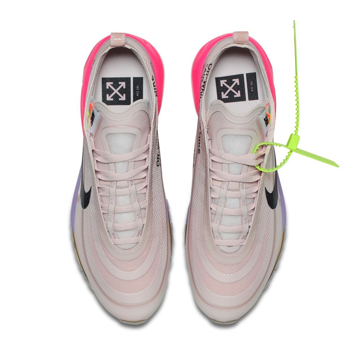 Nike Air Max 97 Off-White Elemental Rose Serena Queen | AJ4585-600