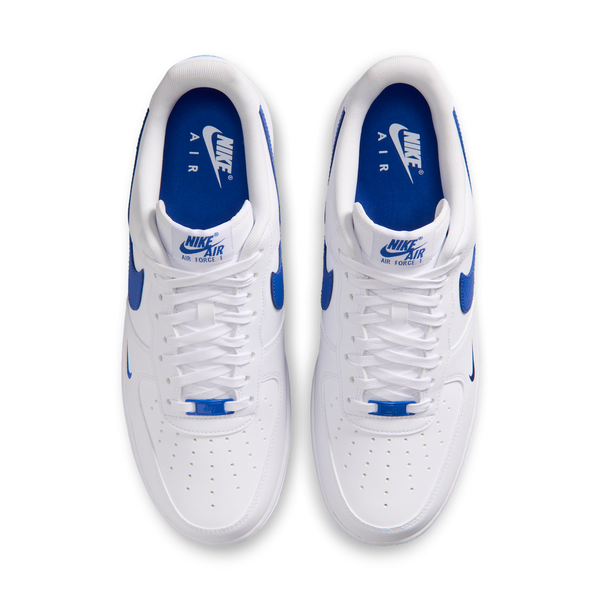 Nike Air Force 1 Low '07 Carbon Fiber Swoosh White Game Royal