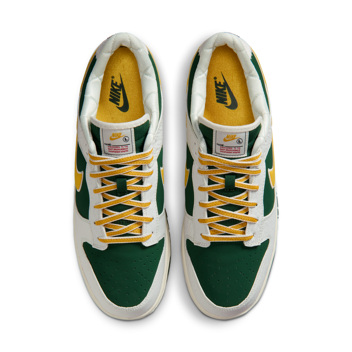 Nike Dunk Low Retro Varsity Jacket Sail Fir University Gold